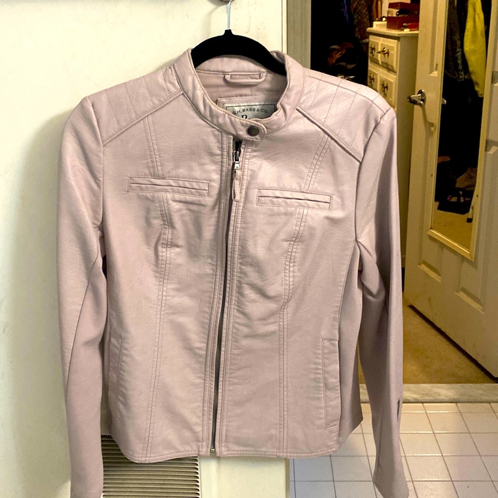 Bass leather like jacket